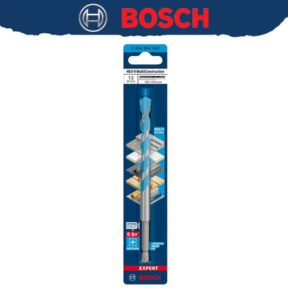 BOSCH EXPERT HEX-9 Multi Construction Drill Bit For Concrete Soft Tiles High Hardness Twist Drill 2608900569 2608900574
