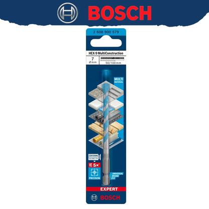 BOSCH EXPERT HEX-9 Multi Construction Drill Bit For Concrete Soft Tiles High Hardness Twist Drill 2608900569 2608900574