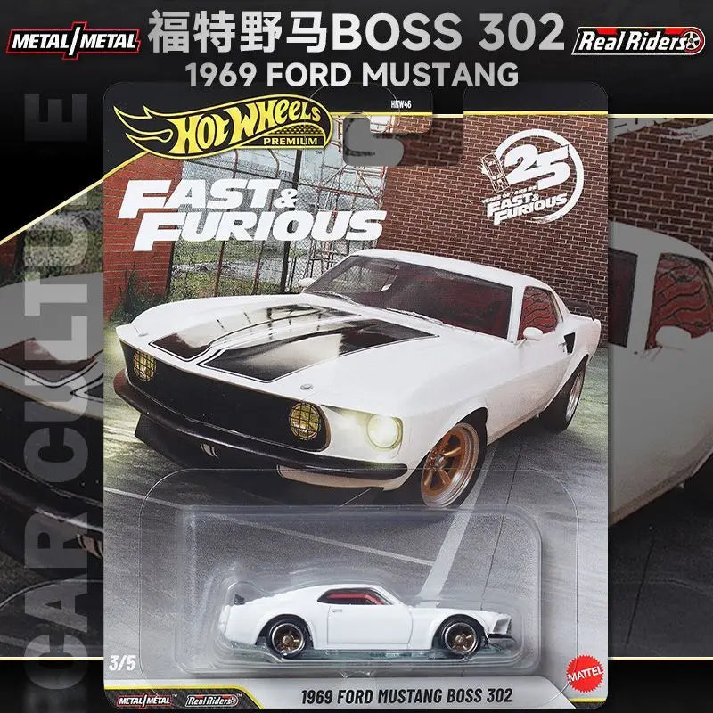 Hot Wheels HNW46 Fast & Furious N Case Serise Mitsubishi Eclipse Car Die Cast Model Car Toys Surprise Collection Decoration Gift