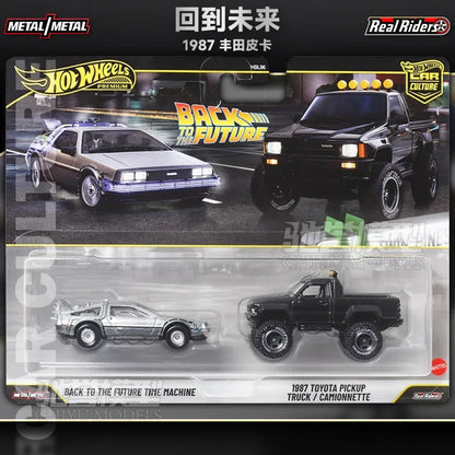 New Hot Wheels 1:64 HBL96 Car Culture Series Cars Model Two-car Suit Alloy Car Model Toyota Custom Collect Toy Birthday Gifts