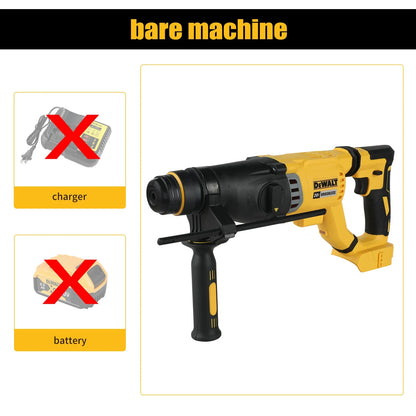 DEWALT  Brushless Cordless SDS Rotary Hammer 3-Mode Concrete Wall Metal Wood Drill D-Handle Hot Sale 20V Tool