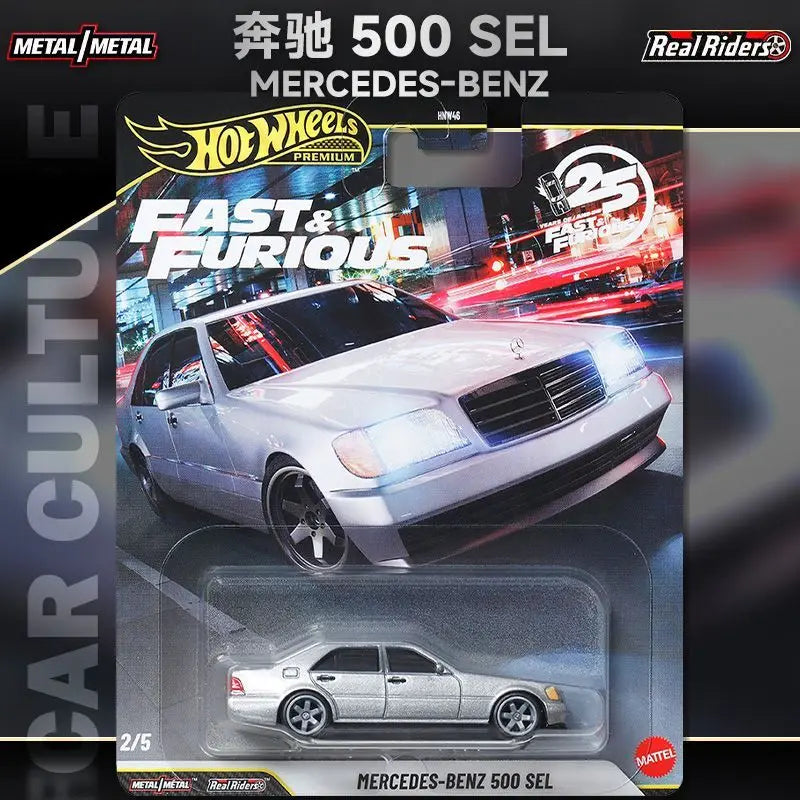 Hot Wheels HNW46 Fast & Furious N Case Serise Mitsubishi Eclipse Car Die Cast Model Car Toys Surprise Collection Decoration Gift