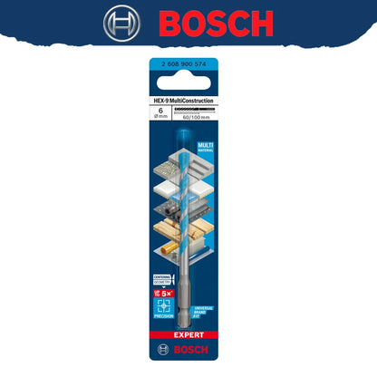 BOSCH EXPERT HEX-9 Multi Construction Drill Bit For Concrete Soft Tiles High Hardness Twist Drill 2608900569 2608900574