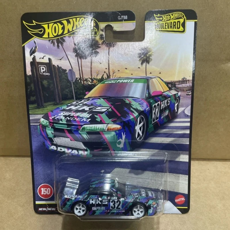 Hot Wheels HNW46 Fast & Furious N Case Serise Mitsubishi Eclipse Car Die Cast Model Car Toys Surprise Collection Decoration Gift