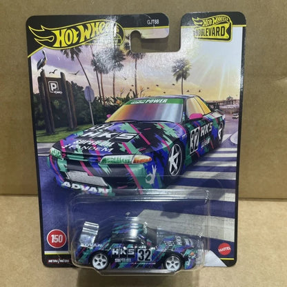 Hot Wheels HNW46 Fast & Furious N Case Serise Mitsubishi Eclipse Car Die Cast Model Car Toys Surprise Collection Decoration Gift
