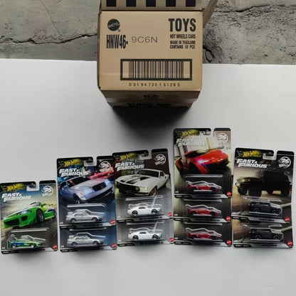 Hot Wheels HNW46 Fast & Furious N Case Serise Mitsubishi Eclipse Car Die Cast Model Car Toys Surprise Collection Decoration Gift