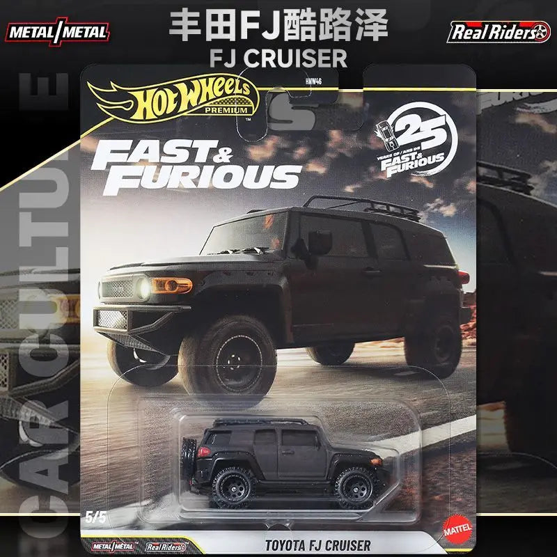 Hot Wheels HNW46 Fast & Furious N Case Serise Mitsubishi Eclipse Car Die Cast Model Car Toys Surprise Collection Decoration Gift