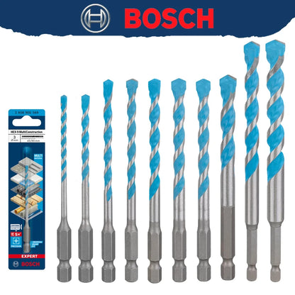 BOSCH EXPERT HEX-9 Multi Construction Drill Bit For Concrete Soft Tiles High Hardness Twist Drill 2608900569 2608900574