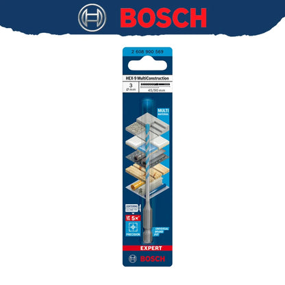 BOSCH EXPERT HEX-9 Multi Construction Drill Bit For Concrete Soft Tiles High Hardness Twist Drill 2608900569 2608900574