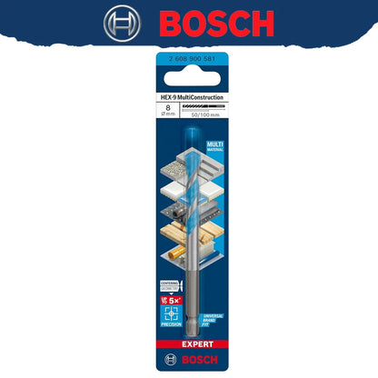 BOSCH EXPERT HEX-9 Multi Construction Drill Bit For Concrete Soft Tiles High Hardness Twist Drill 2608900569 2608900574
