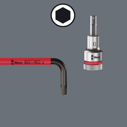 5133164001 950/9 Hex-Plus Multicolour 2 L-Key Set, Metric, Blacklaser, 9 Pieces